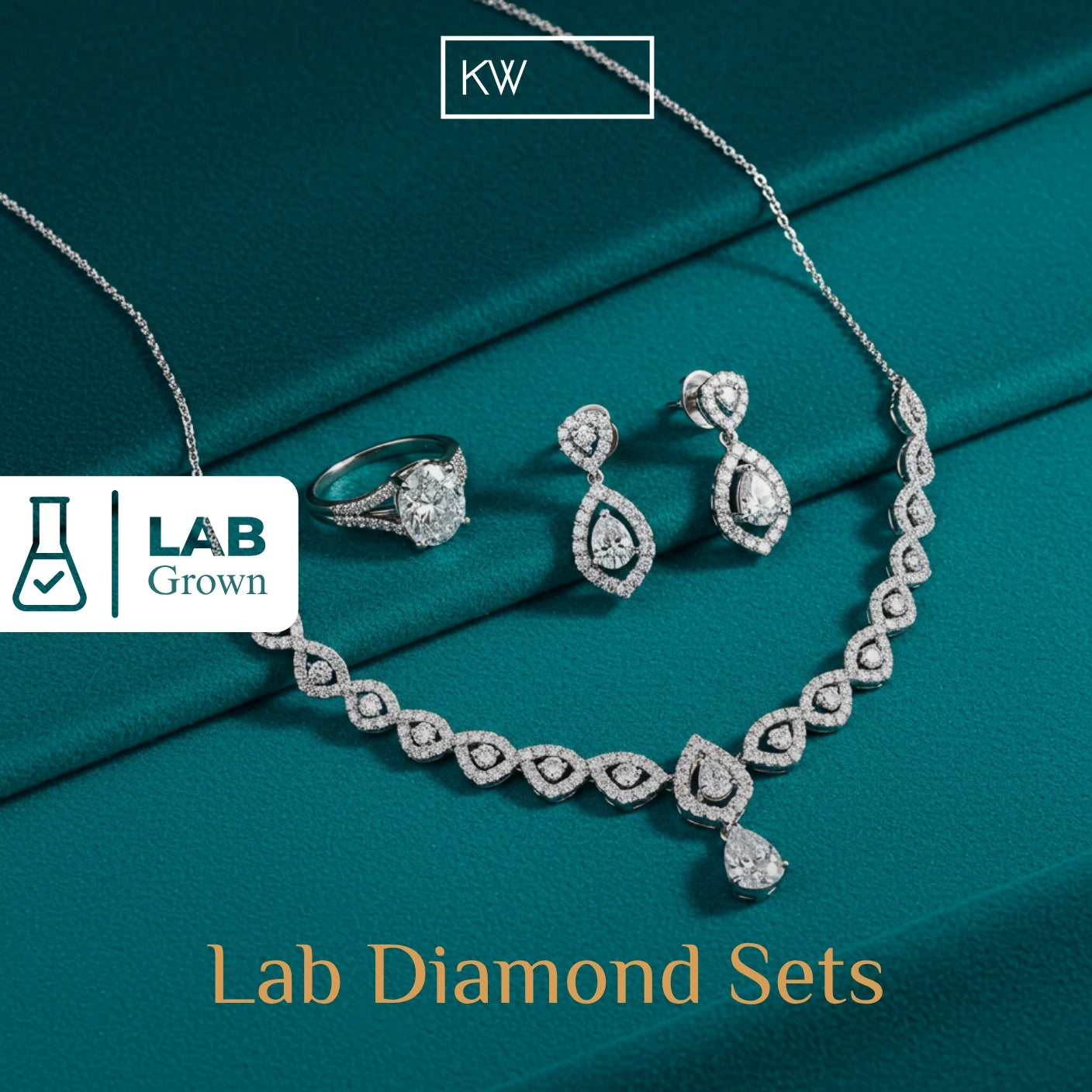Lab Diamond Full Set – Karat World Jewellry