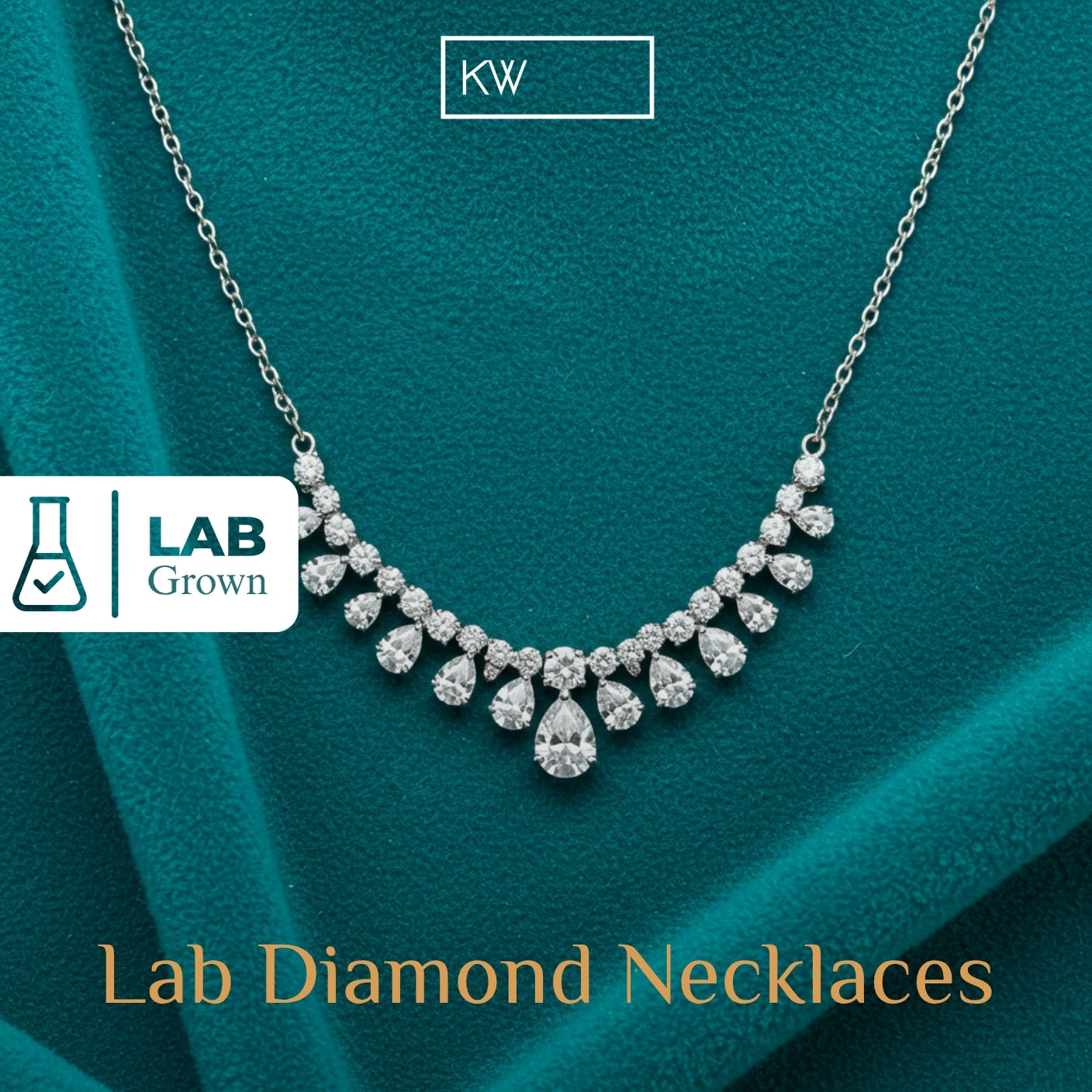 Lab Diamond Necklaces