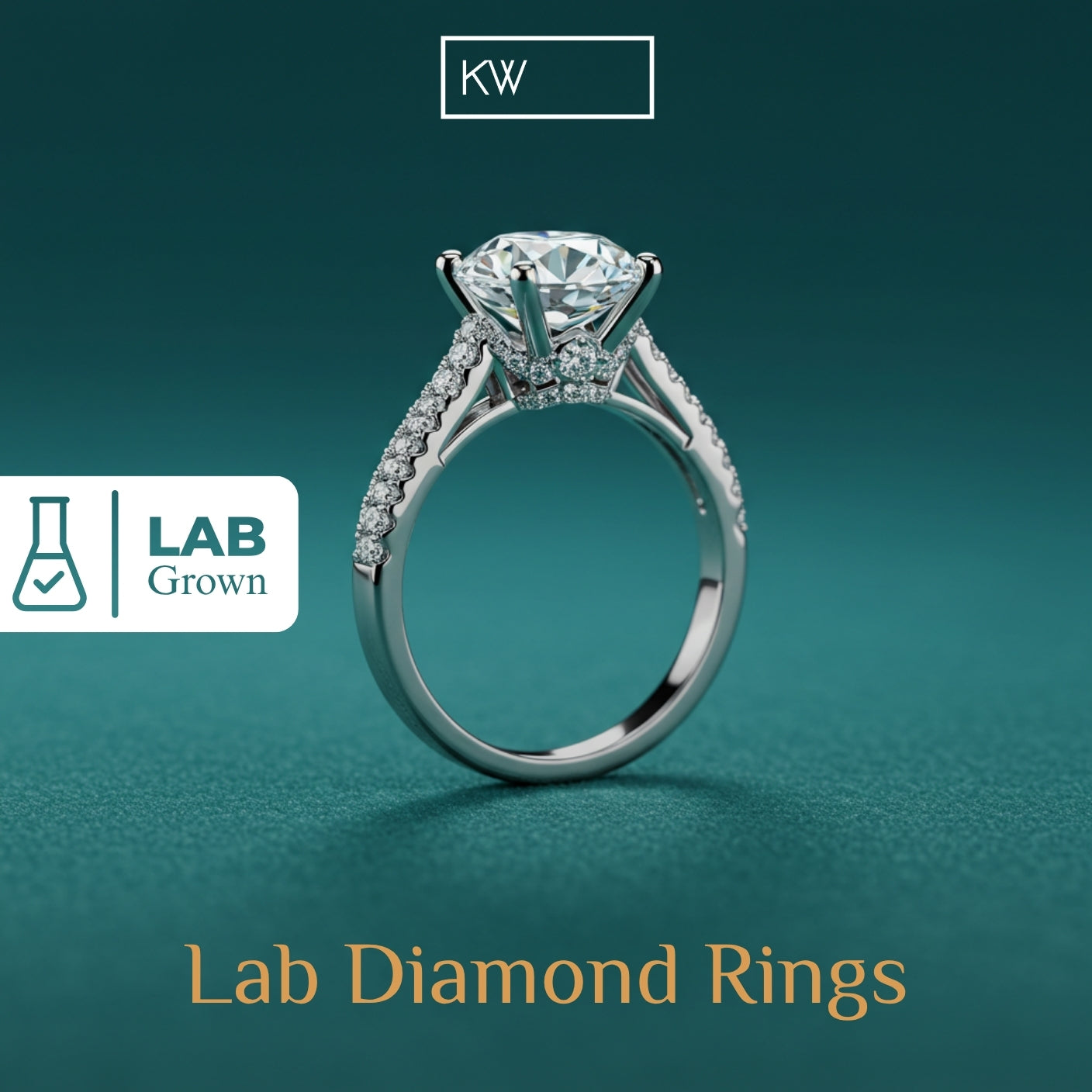 Lab Diamond Rings