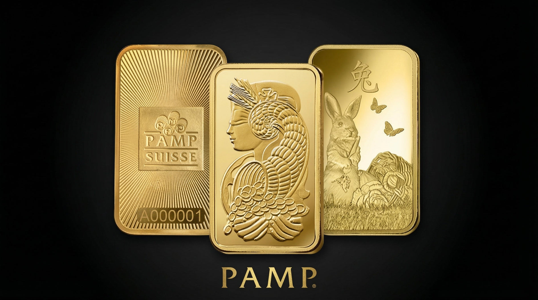 PAMP Suisse Gold Bars | Premium Swiss Bullion