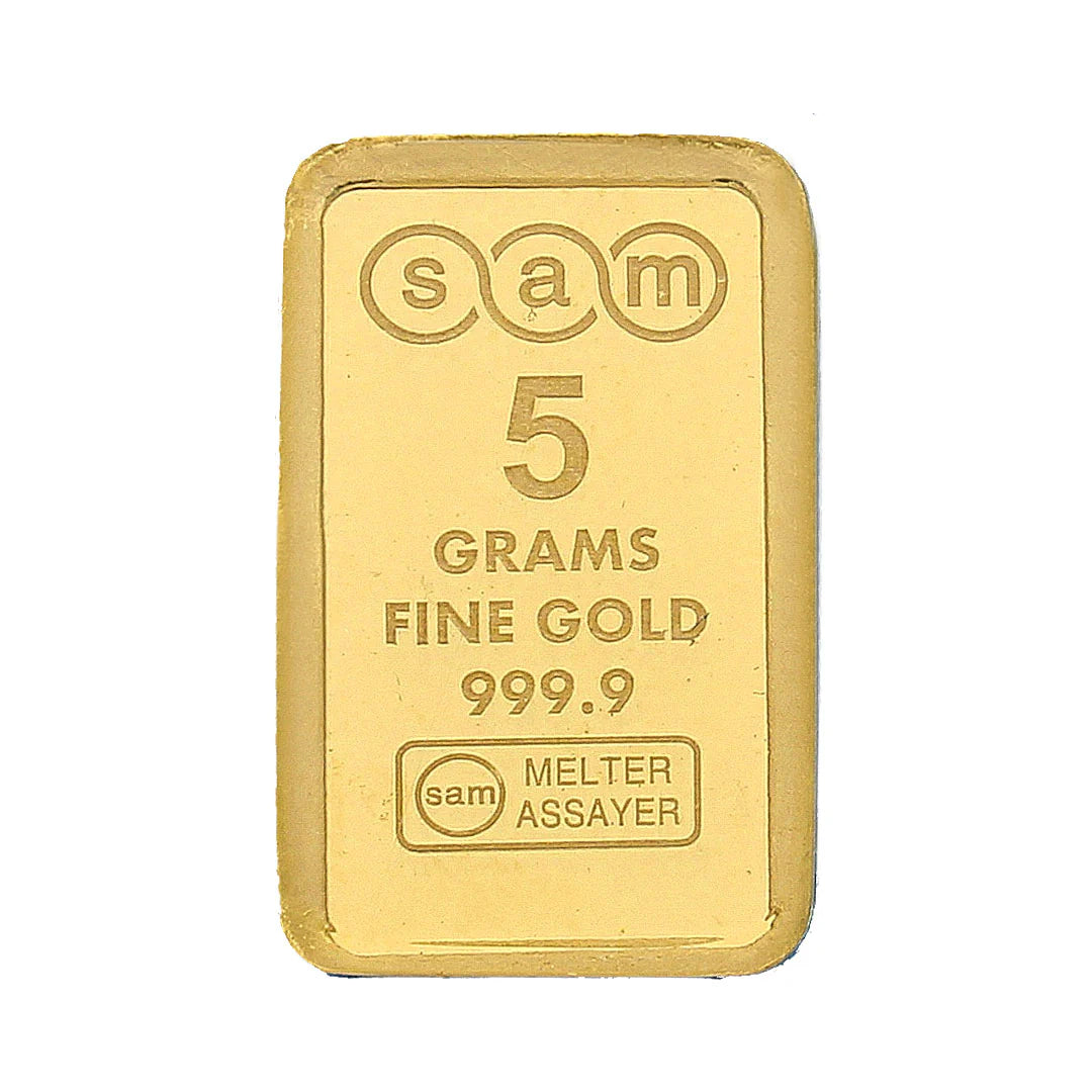 SAM 5 Grams Gold Bar