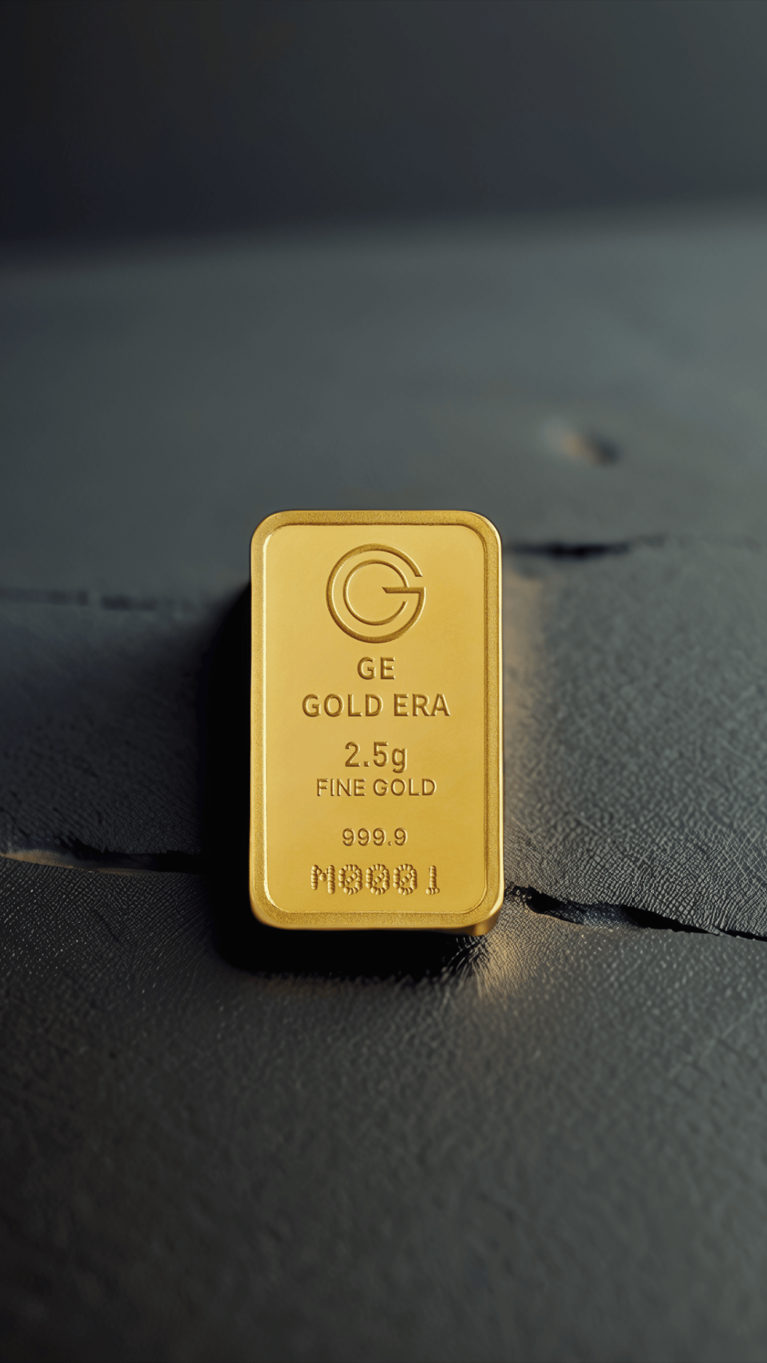 2.5 Gram Gold Ingot 24K