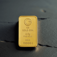 2.5 Gram Gold Ingot 24K