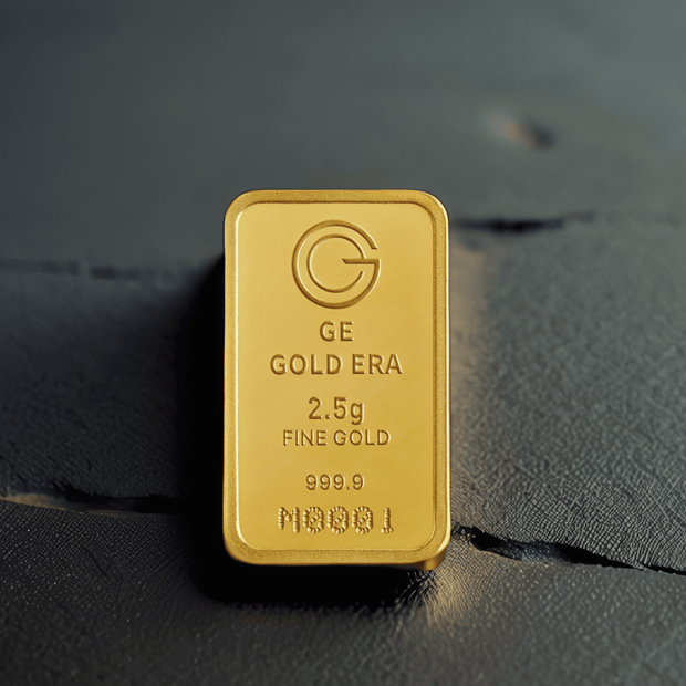 2.5 Gram Gold Ingot 24K