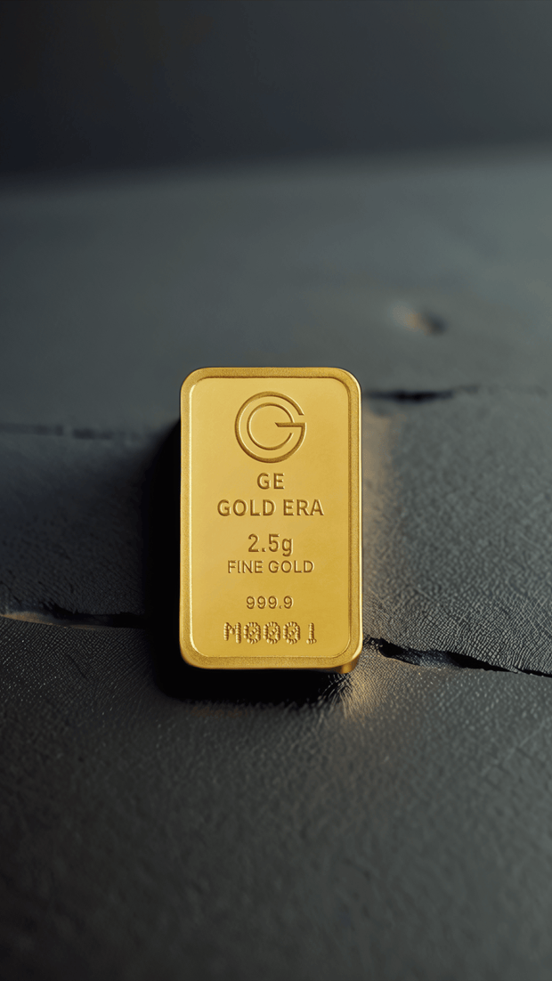 2.5 Gram Gold Ingot 24K