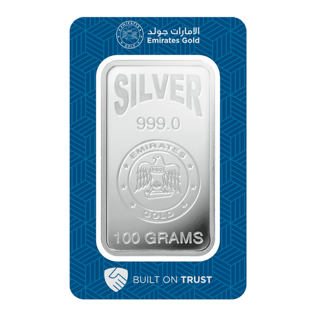 100 Gm Silver 999 - Emirates Gold