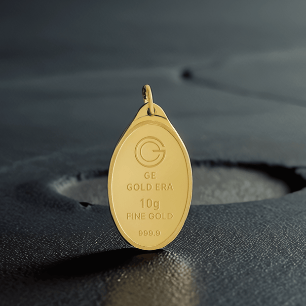 10 Grams Gold Pendant 24K – (virgin Mary) Design