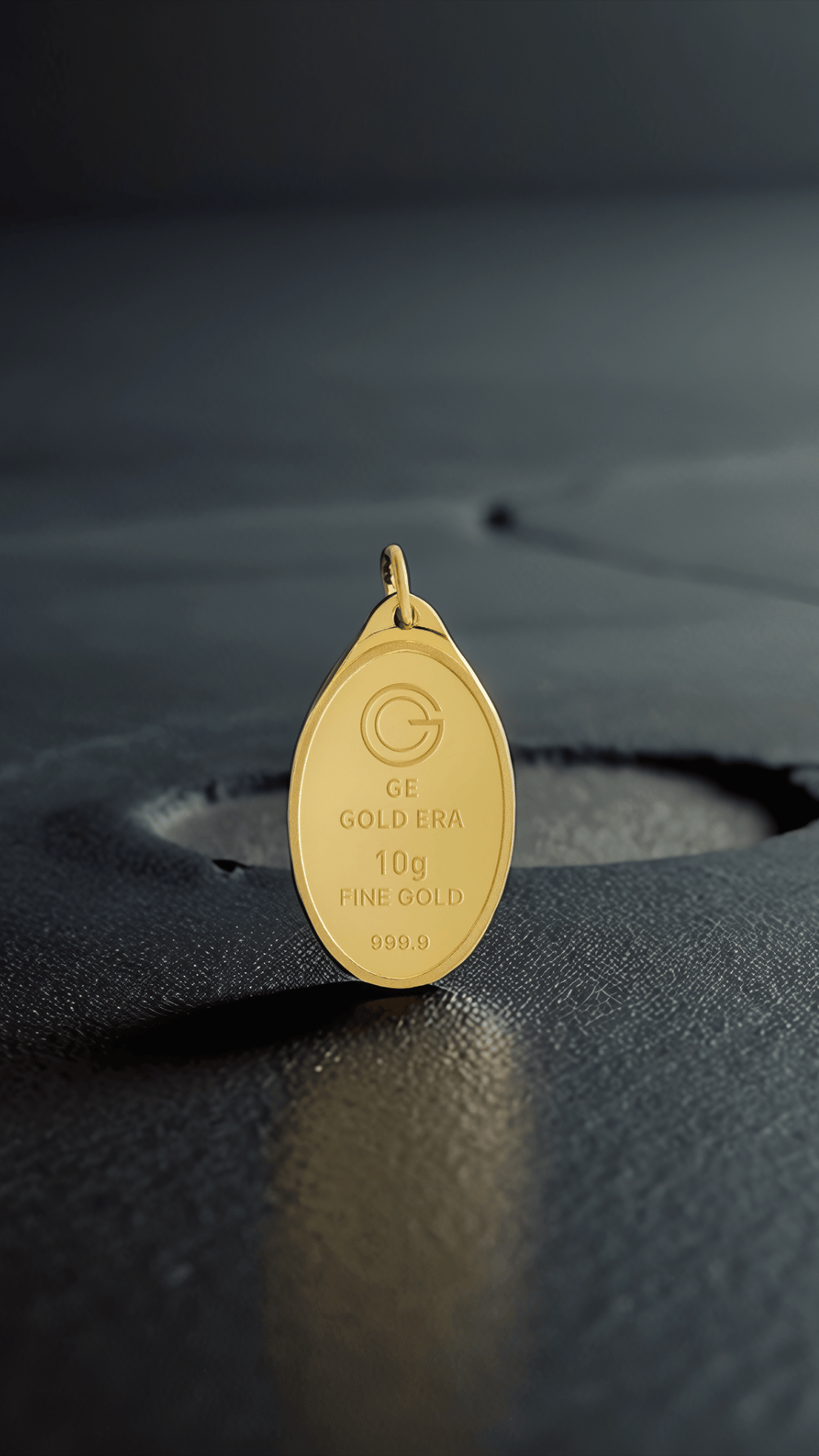 10 Grams Gold Pendant 24K – (JESUS) Design