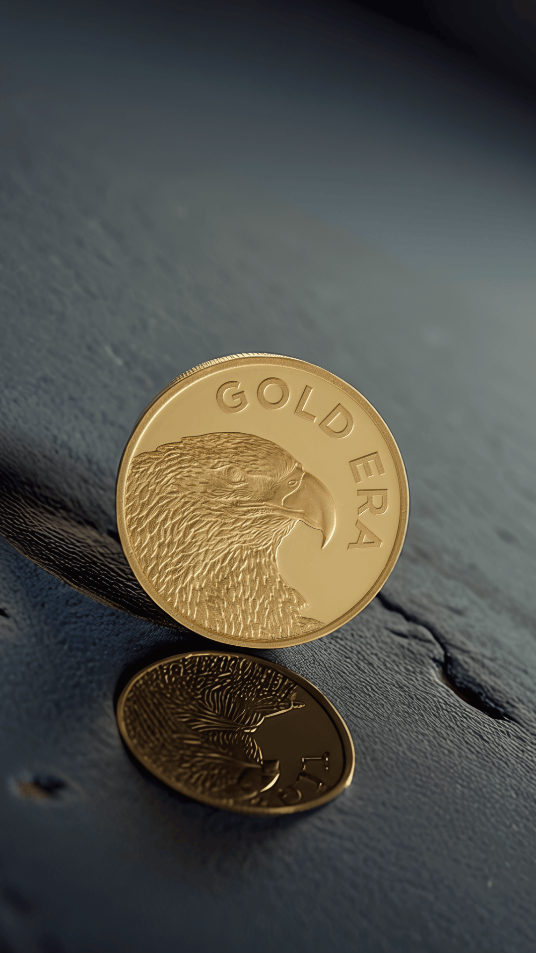 25g Gold Coin 24K– Falcon Design