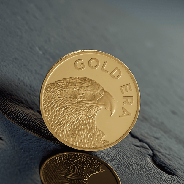 15.55g Gold Coin (Half Ounce) – Falcon Design