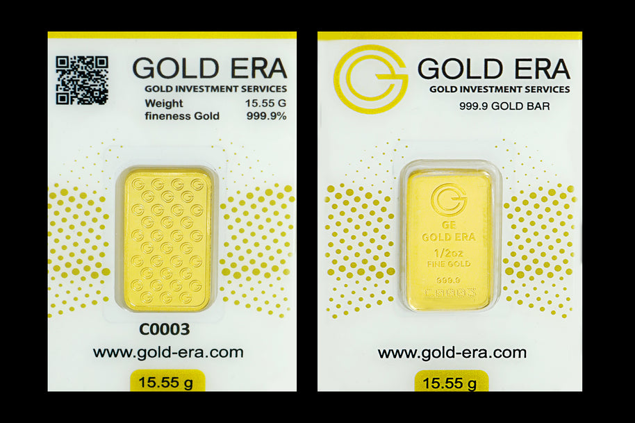 15.55 grams gold bar