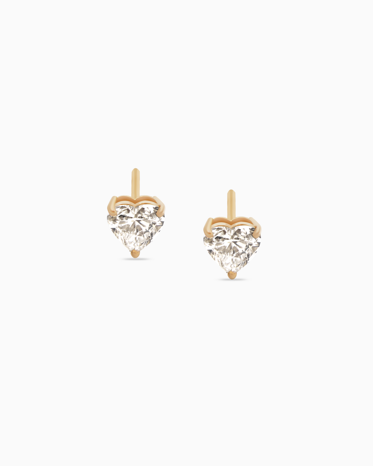 Pure Heart Diamond Studs