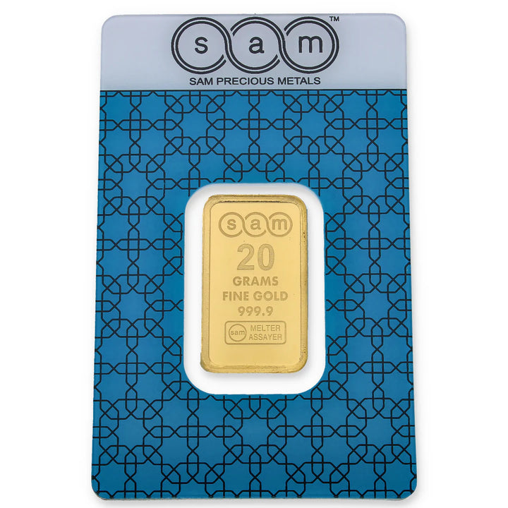 SAM 20 Grams Gold Bar