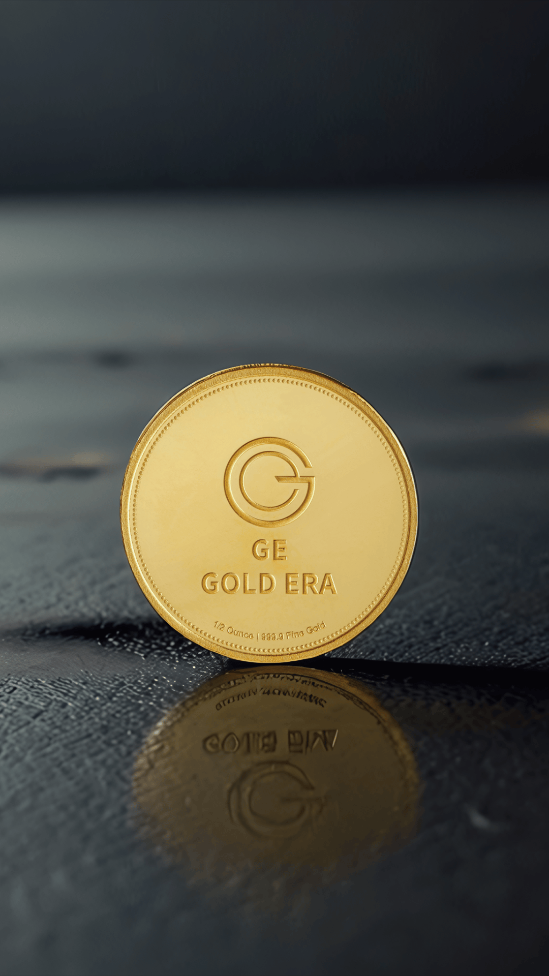 15.55g Gold Coin (Half Ounce) – Falcon Design