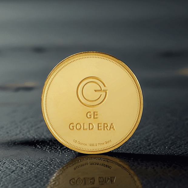 15.55g Gold Coin (Half Ounce) – Falcon Design