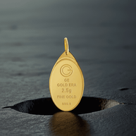 2.5 Grams Gold Pendant 24K – (ALLAH) Design