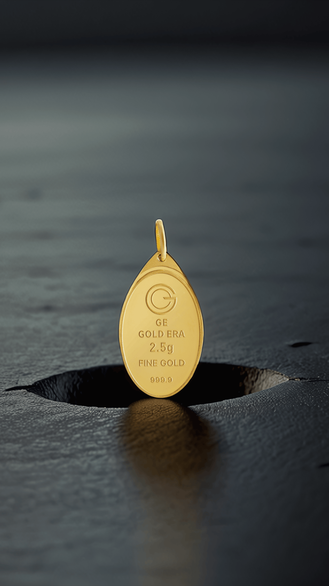 2.5 Grams Gold Pendant 24K – (JESUS) Design