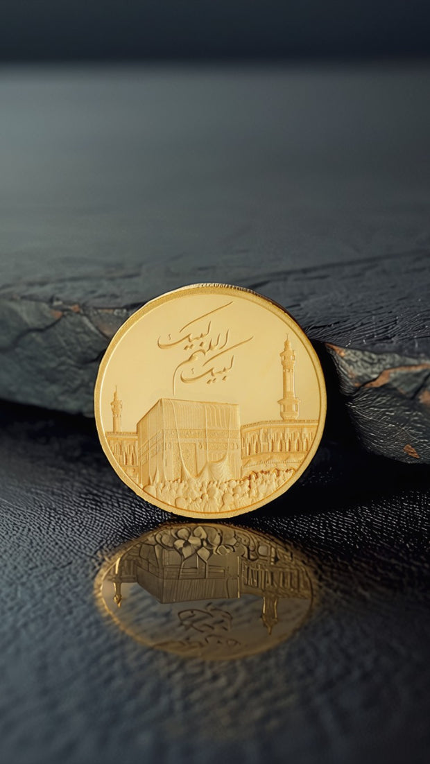 25g Gold Coin 24K– KAABA Design