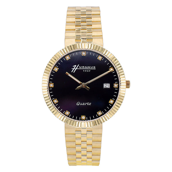 Huranus 3648 Men’s Gold Watch NC