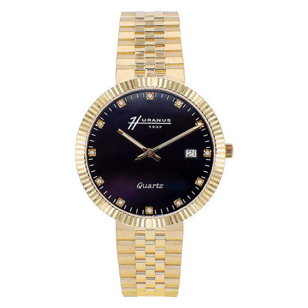 Huranus 3648 Men’s Gold Watch NC