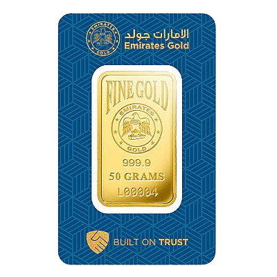 Emirates 50 Gram Gold Bar