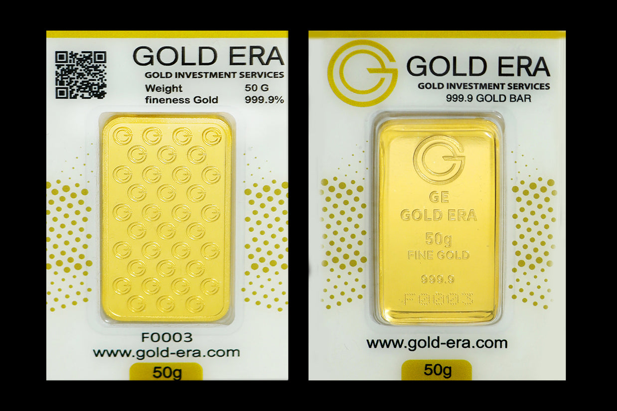 Gold Era Gold 50 Grams Bar