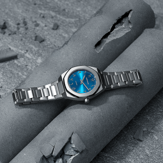 Pacific Blue With Arabic Number