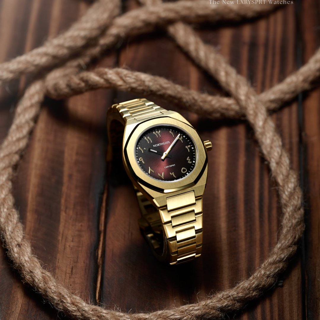 Northgate Club 34 Nutella brown gold Arabic numbers