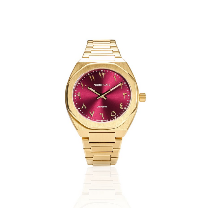 Club 34 chiny cherry gold with Arabic numbers