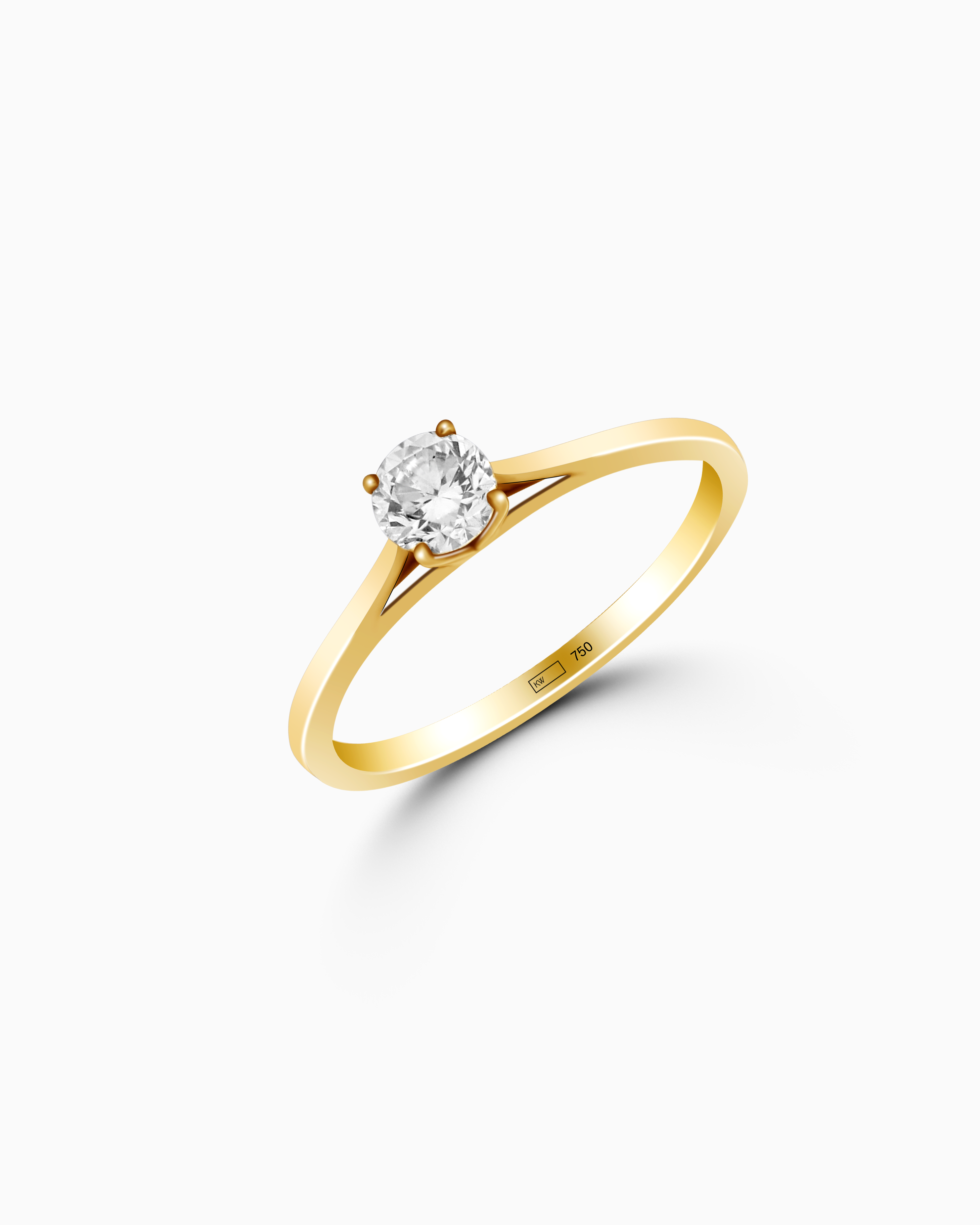 0.30ct Essential Solitaire Diamond Ring