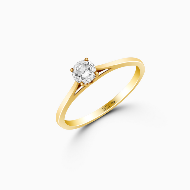 0.30ct Essential Solitaire Diamond Ring