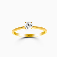 0.30ct Classic Solitaire Diamond Ring