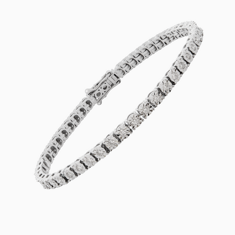 18K Gold 48-Stone Diamond Bracelet – 0.50ct.