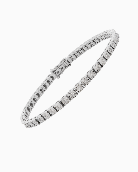 18K Gold 48-Stone Diamond Bracelet – 0.50ct.