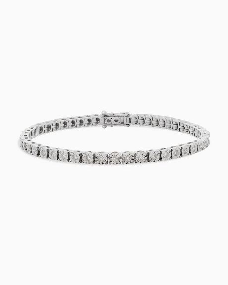 18K Gold 48-Stone Diamond Bracelet – 0.50ct.