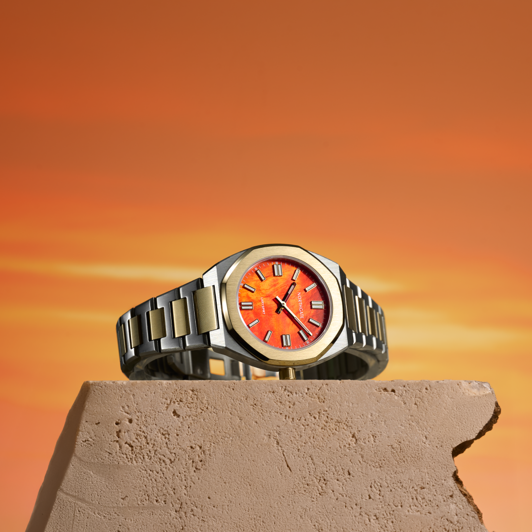 Northgate Club 34 Sunset orange gold Witt silver