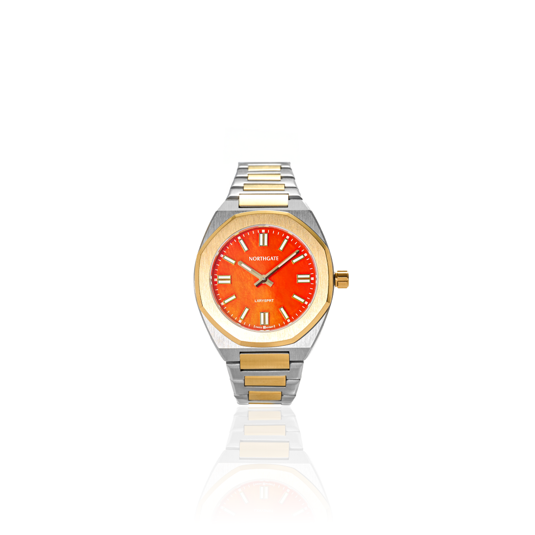 Northgate Club 34 Sunset orange gold Witt silver