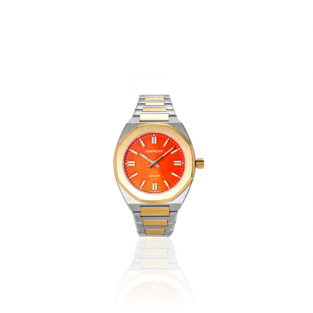 Northgate Club 34 Sunset orange gold Witt silver