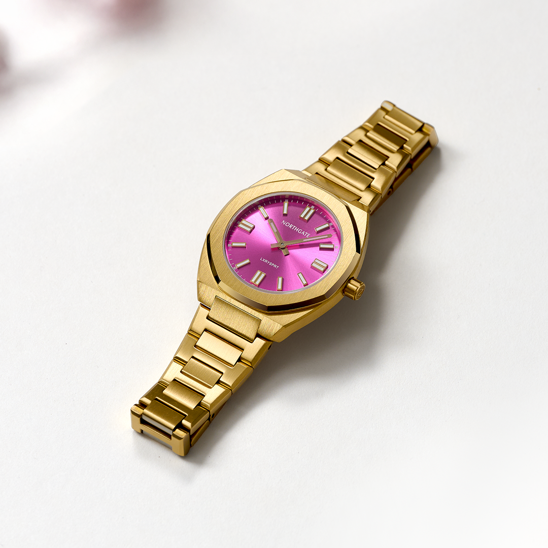 Emerald Pink Gold Size 34 mm