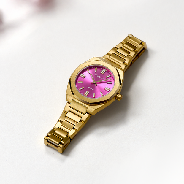 Emerald Pink Gold Size 34 mm