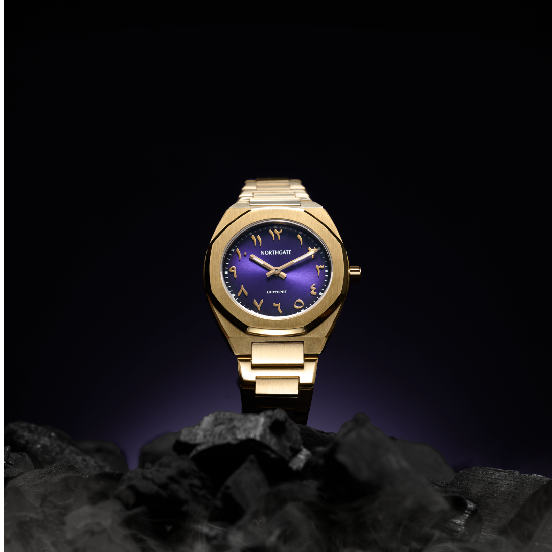 Northgate Club 34 Imperial Purple gold  Arabic numbers