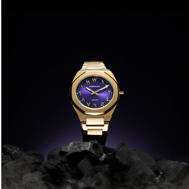 Northgate Club 34 Imperial Purple gold  Arabic numbers