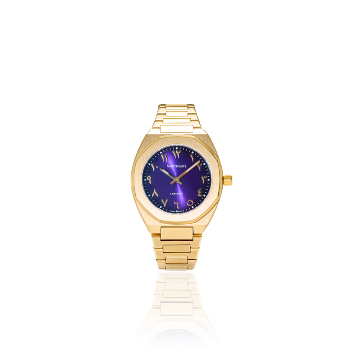 Northgate Club 34 Imperial Purple gold  Arabic numbers
