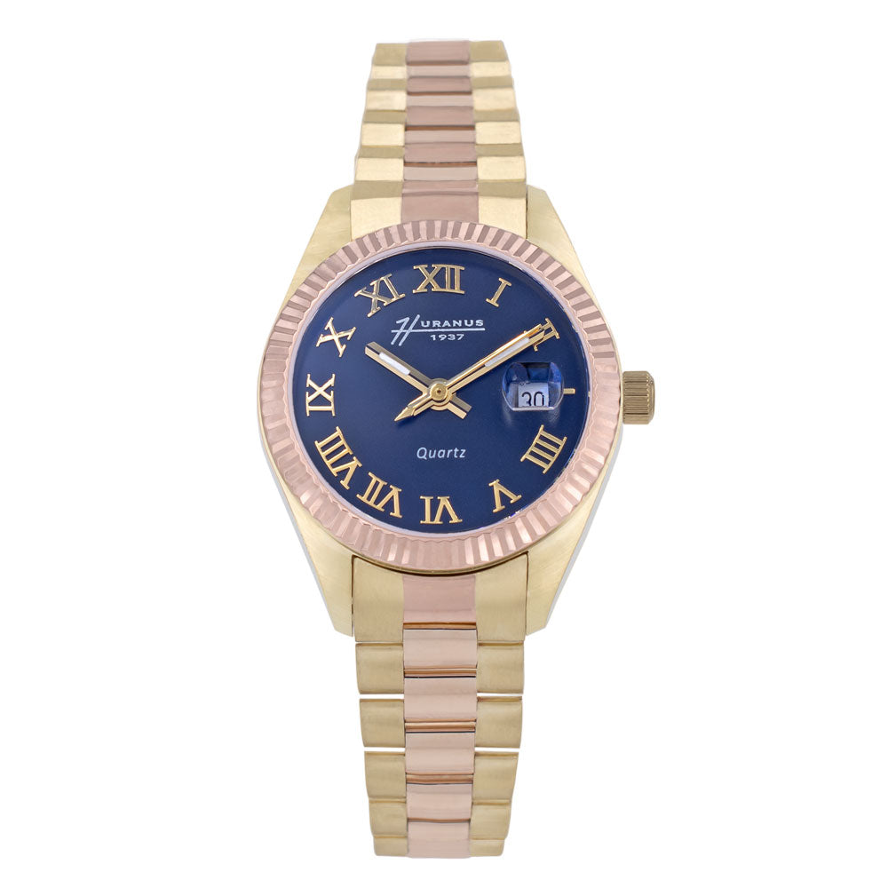 Huranus 1937 XR Lady Blu Gold Watch