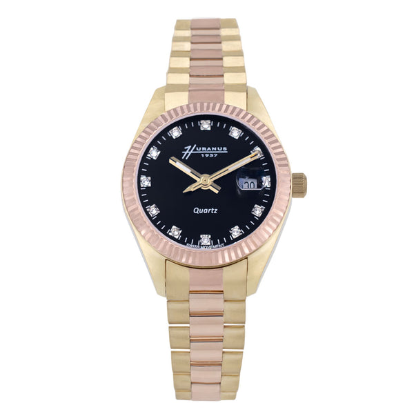 Huranus 1937 XR Lady Black Gold Watch