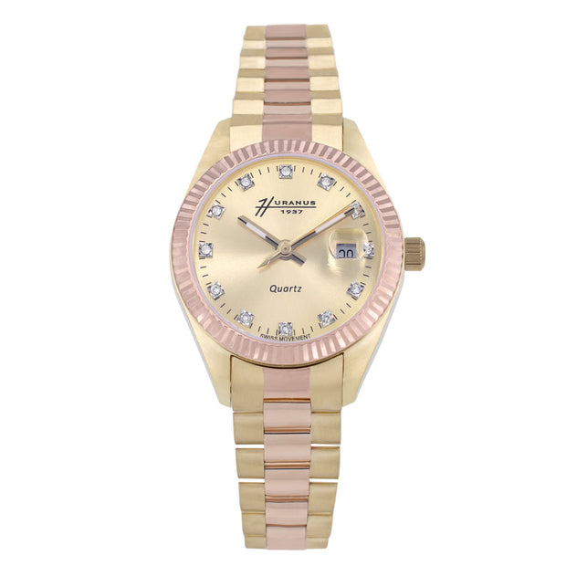 Huranus 1937 XR Lady Yellow C Gold Watch