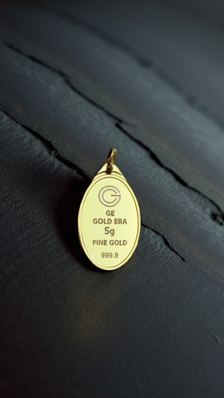 5 Grams Gold Pendant 24K – (Sourat Al Falak) Design