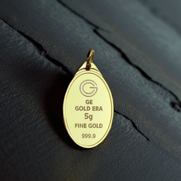5 Grams Gold Pendant 24K – (Sourat Al Falak) Design