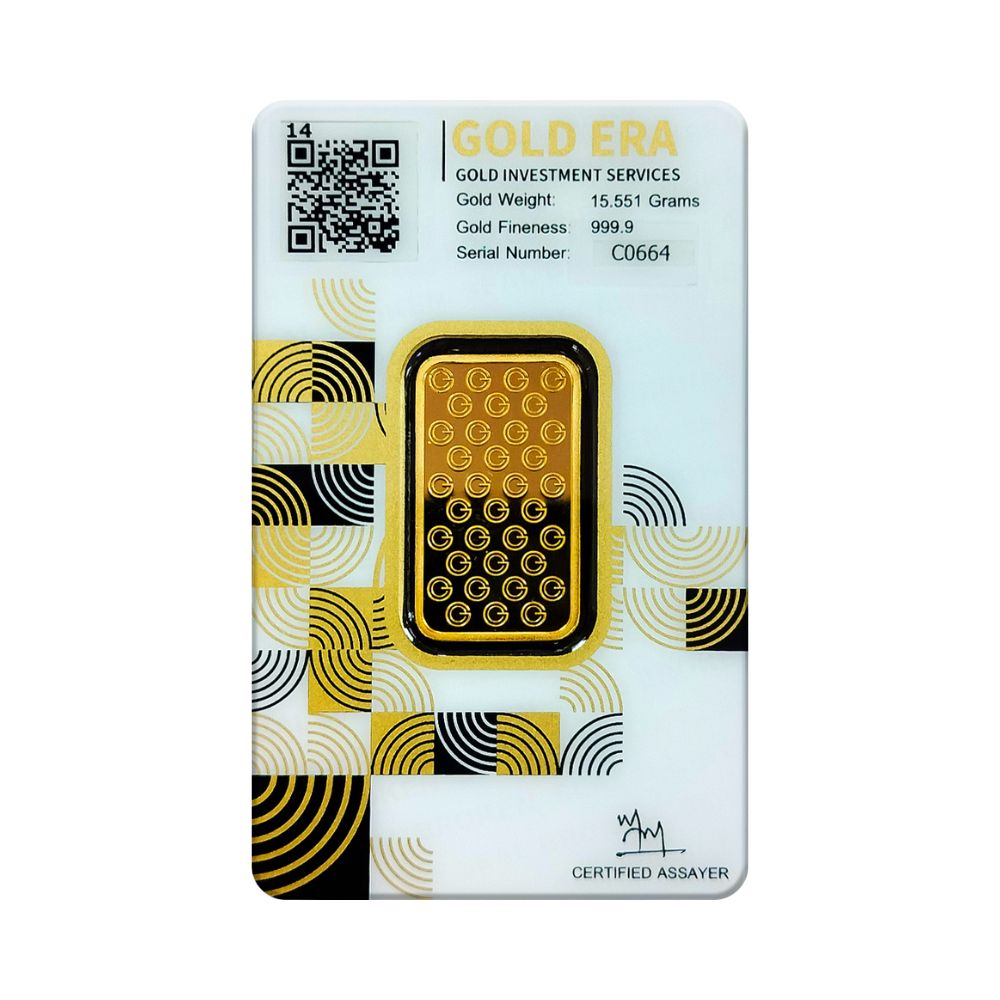 15.55 grams gold bar