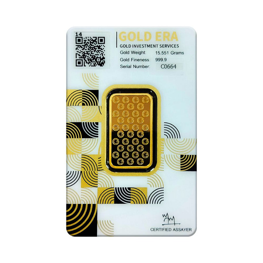 15.55 grams gold bar